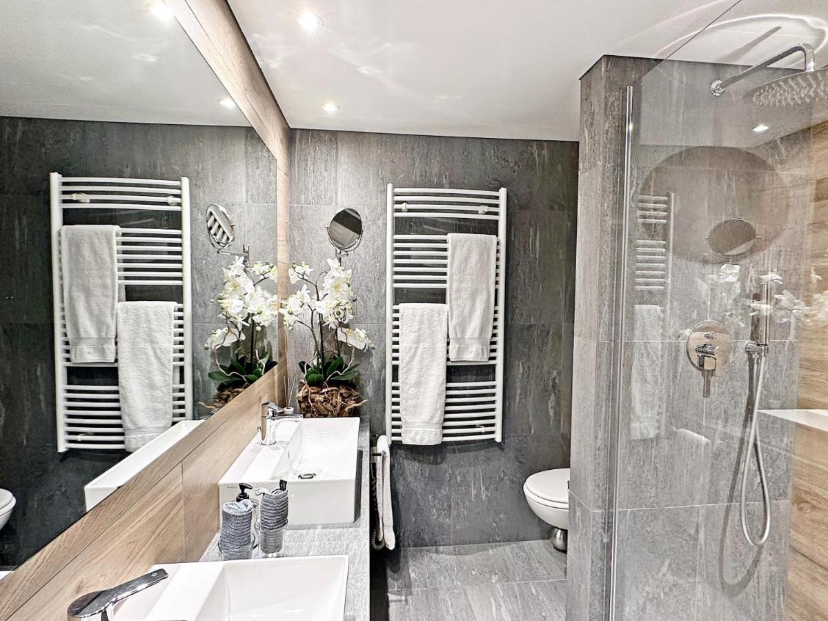 42M2 Alpenschick Mit Balkon, Ausblick, Pool - E405 Apartment St. Moritz Ngoại thất bức ảnh