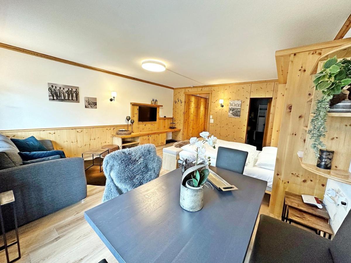 42M2 Alpenschick Mit Balkon, Ausblick, Pool - E405 Apartment St. Moritz Ngoại thất bức ảnh
